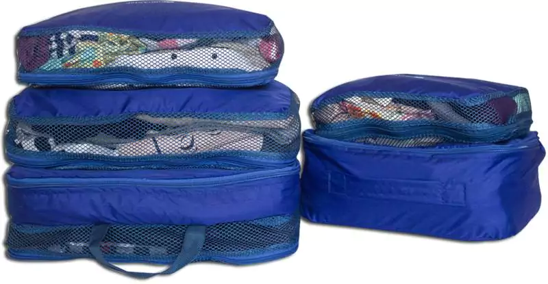 Сумки-органайзеры для вещей в чемодан ORGANIZE - цвет синий